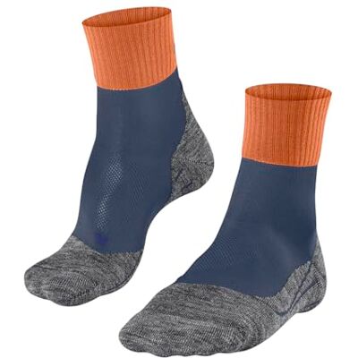 FALKE herr Vandringsstrumpor TK2 Explore Cool Short M Sso lyocell funktionsgarn tjock anti-blåsor 1 par, Blå Enzian 6570, 44-45 FALKE herr Vandringsstrumpor TK2 Explore Cool Short M Sso lyocell funktionsgarn tjock anti-blåsor 1 par, Blå Enzian 6570, 44-45