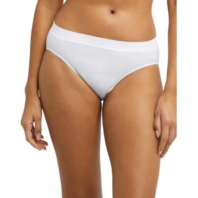 Bali dam Comfort Revolution moderna s ml sa Hi-Cut underkl der, No-Show stretchtrosor, Vitt, 7 Bali dam Comfort Revolution moderna s ml sa Hi-Cut underkl der, No-Show stretchtrosor, Vitt, 7