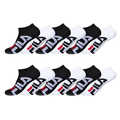 FILA Herrstrumpor (12-pack), Flerfärgad, 39-42 EU FILA Herrstrumpor (12-pack), Flerfärgad, 39-42 EU