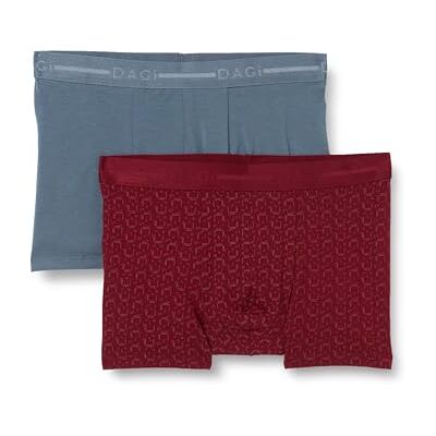 Dagi Bordeaux stickad regular midja överlägset kort benboxer, bordeaux, S, Bordeaux, S Dagi Bordeaux stickad regular midja överlägset kort benboxer, bordeaux, S, Bordeaux, S
