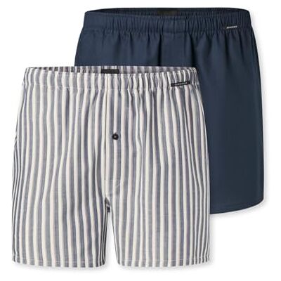 Schiesser Boxershorts för män (2-pack), Sorterad 2_183215, 3XL plus size Schiesser Boxershorts för män (2-pack), Sorterad 2_183215, 3XL plus size