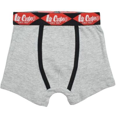 Lee Cooper , Boxer, barn, pojke, flicka, (6–16 år), trosor, shorts, underkläder, trosor, barnunderkläder, mjuka, varma, andas, modell GLC018 Kids S2-14A, grå, Färg: grå, 14 ans Lee Cooper , Boxer, barn, pojke, flicka, (6–16 år), trosor, shorts, underkläder, trosor, barnunderkläder, mjuka, varma, andas, modell GLC018 Kids S2-14A, grå, Färg: grå, 14 ans