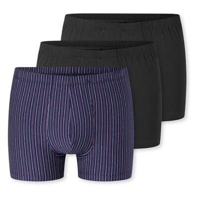 Schiesser Herr 3-pack underkläder shorts med mjuk midja ekologisk bomull flerpack – 95/5 ekologisk, Sorterad 15, XL Schiesser Herr 3-pack underkläder shorts med mjuk midja ekologisk bomull flerpack – 95/5 ekologisk, Sorterad 15, XL
