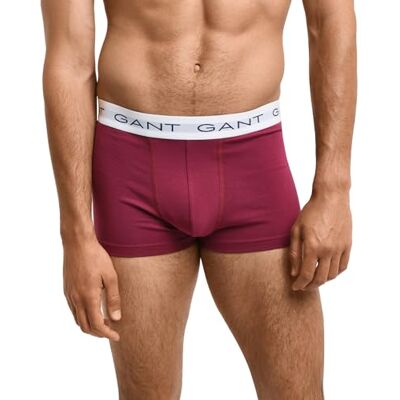 GANT Boxershorts för män, 3-pack boxershorts, vit, M, Vit, M GANT Boxershorts för män, 3-pack boxershorts, vit, M, Vit, M