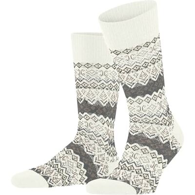 FALKE herrstrumpor Aspen M SO ull kashmir mönstrad 1 par, vit (off-white 2040), 39–42, Vit (off-white 2040), 39-42 EU FALKE herrstrumpor Aspen M SO ull kashmir mönstrad 1 par, vit (off-white 2040), 39–42, Vit (off-white 2040), 39-42 EU