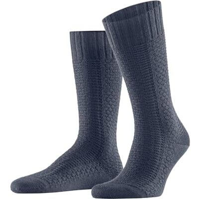 FALKE herrstrumpor Stark Temper M So Ull enfärgad 1 par, blå blå Ink 6491, 39-42, Blå blå bläck 6491, 39-42 EU FALKE herrstrumpor Stark Temper M So Ull enfärgad 1 par, blå blå Ink 6491, 39-42, Blå blå bläck 6491, 39-42 EU