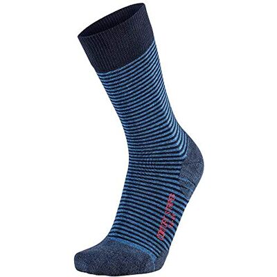 UYN män Atlesyon Comfort ränder strumpor Dark Blue/Indigo 35/36 UYN män Atlesyon Comfort ränder strumpor Dark Blue/Indigo 35/36
