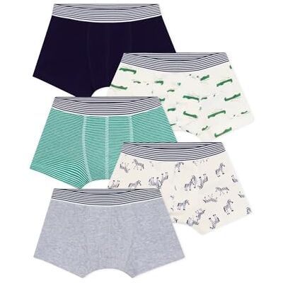 Petit Bateau Boxershorts för barn i bomull med djurtryck Petit Bateau Boxershorts för barn i bomull med djurtryck