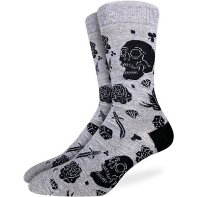 Good Luck Sock Men's American Flag & Presidents Socks, Vuxen, Halloween dödskallar, one size Good Luck Sock Men's American Flag & Presidents Socks, Vuxen, Halloween dödskallar, one size