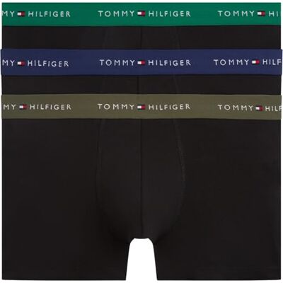 Tommy Hilfiger Herr 3P Trunk Wb UM0UM03890 Trunk, BLÅ (Arm Grn/Prp Nvy/Nov Grn), S Tommy Hilfiger Herr 3P Trunk Wb UM0UM03890 Trunk, BLÅ (Arm Grn/Prp Nvy/Nov Grn), S