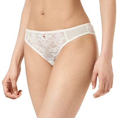Giorgio Armani Underkläder dam brud bokstav bikinistil underkläder, yogalegg, XS, Yogurt, XS Giorgio Armani Underkläder dam brud bokstav bikinistil underkläder, yogalegg, XS, Yogurt, XS