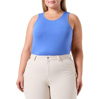 ONLY Onlmoster S/L Tank Top JRS, blå, L ONLY Onlmoster S/L Tank Top JRS, blå, L