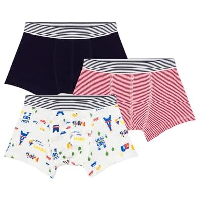Petit Bateau Boxershorts för barn i bomull med Paris-tryck Petit Bateau Boxershorts för barn i bomull med Paris-tryck