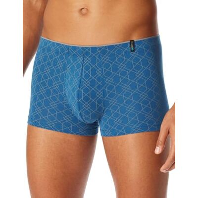 Schiesser Herrunderkläder shorts, ventilerande och mjuka, långa liv, mjuka boxershorts, Blå_181117, 4 Schiesser Herrunderkläder shorts, ventilerande och mjuka, långa liv, mjuka boxershorts, Blå_181117, 4