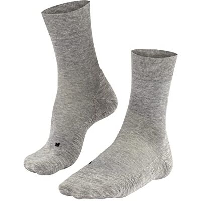 FALKE herr Golfstrumpor GO2 M So bomull funktionellt material antiblåsning 1 par, Grå Light Grey 3400, 39-41 FALKE herr Golfstrumpor GO2 M So bomull funktionellt material antiblåsning 1 par, Grå Light Grey 3400, 39-41