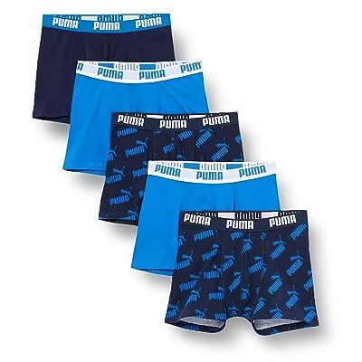 PUMA Underkläder för pojkar (5-pack), Blå kombo, 122-128 PUMA Underkläder för pojkar (5-pack), Blå kombo, 122-128