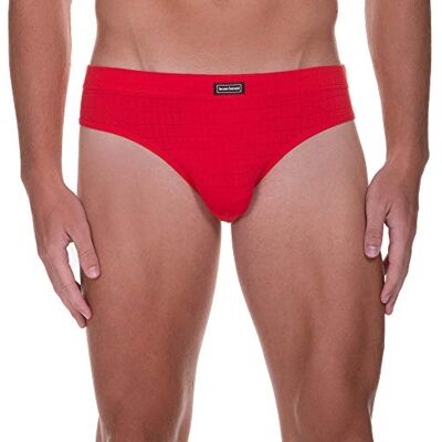 bruno banani kalsonger för män, Röd (röd rutig 1070), L bruno banani kalsonger för män, Röd (röd rutig 1070), L