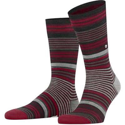 Burlington herrstrumpor ränder M så ull mönstrad 1 par, röda bär 8433, 40–46, Röda bär 8433, 40-46 Burlington herrstrumpor ränder M så ull mönstrad 1 par, röda bär 8433, 40–46, Röda bär 8433, 40-46