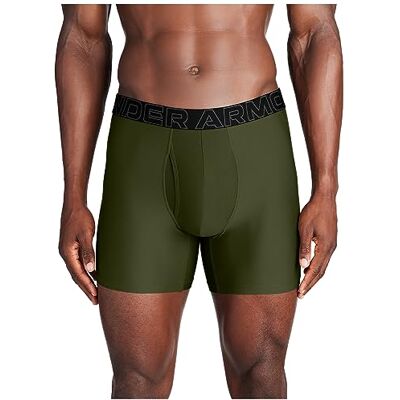 Under Armour Men's Tech 1-Pack Boxer Brief, 6" Inseam, All-Day Comfort & Ultra-Soft Under Armour Men's Tech 1-Pack Boxer Brief, 6" Inseam, All-Day Comfort & Ultra-Soft