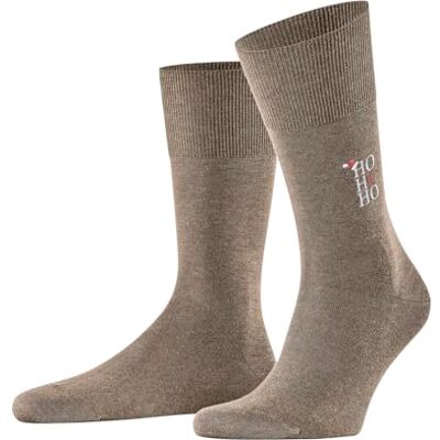 FALKE herrstrumpor Airport HO HO HO M SO ull bomull mönstrad 1 par, brun (Nutmeg Melange 5410), 43–44, Brun (Nutmeg Melange 5410), 43-44 EU FALKE herrstrumpor Airport HO HO HO M SO ull bomull mönstrad 1 par, brun (Nutmeg Melange 5410), 43–44, Brun (Nutmeg Melange 5410), 43-44 EU