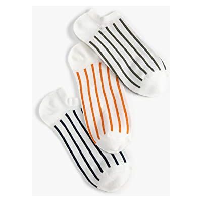 Koton män randiga 3-pack kängor set, Flerfärgad (blandning), One Size Koton män randiga 3-pack kängor set, Flerfärgad (blandning), One Size
