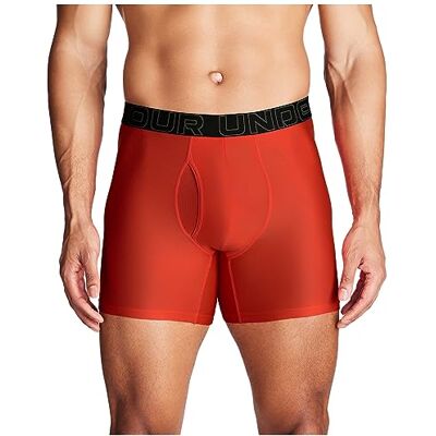 Under Armour Men's Tech 1-Pack Boxer Brief, 6" Inseam, All-Day Comfort & Ultra-Soft Under Armour Men's Tech 1-Pack Boxer Brief, 6" Inseam, All-Day Comfort & Ultra-Soft