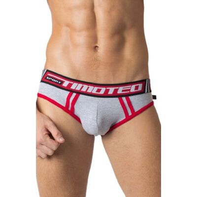 Timoteo Sport 2.0 Super Low Brief Grå Storlek XL Paket med 1 Timoteo Sport 2.0 Super Low Brief Grå Storlek XL Paket med 1