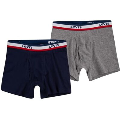 Levi's Kids Boxershorts pojkar, grå ljunga, S Levi's Kids Boxershorts pojkar, grå ljunga, S