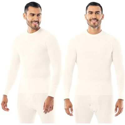 INDERA Traditionella Long Johns termiska underkläder topp undertröja, elfenben, Large, Elfenben, L INDERA Traditionella Long Johns termiska underkläder topp undertröja, elfenben, Large, Elfenben, L