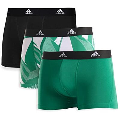 adidas Boxershorts för män (3-pack eller 6-pack) bekväma bomullstrosor (storlek S – 3XL), Sorterad 64, L adidas Boxershorts för män (3-pack eller 6-pack) bekväma bomullstrosor (storlek S – 3XL), Sorterad 64, L