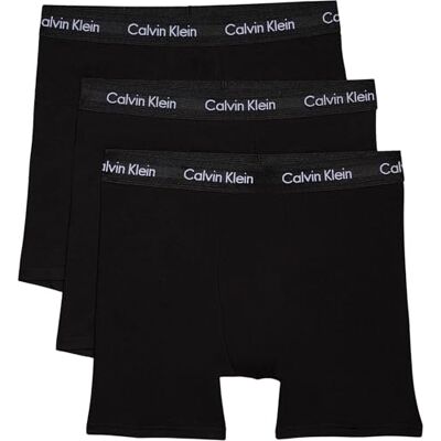 Calvin herr Boxerkalsonger Boxershorts 3-pack 000nb1770a, Svart, M Calvin herr Boxerkalsonger Boxershorts 3-pack 000nb1770a, Svart, M