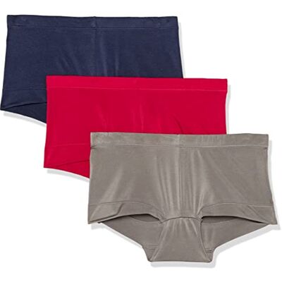 Maidenform Damtrosor för pojkar, Marinblå/stålgrå/kamera-röd, XL Maidenform Damtrosor för pojkar, Marinblå/stålgrå/kamera-röd, XL