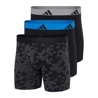 adidas Trunk (3PK) Active Flex Cotton Bekväma underkläder, Blandade 3, L adidas Trunk (3PK) Active Flex Cotton Bekväma underkläder, Blandade 3, L