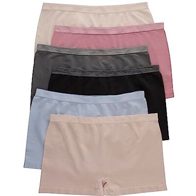 Hanes kvinnors bikini stil underkläder (paket med 6), Blandade färger, XXL Hanes kvinnors bikini stil underkläder (paket med 6), Blandade färger, XXL