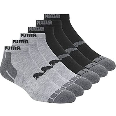 PUMA Herr 6-pack Low Cut Socks 6-pack Low Cut Socks (6-pack), GRÅ, 13-15 PUMA Herr 6-pack Low Cut Socks 6-pack Low Cut Socks (6-pack), GRÅ, 13-15