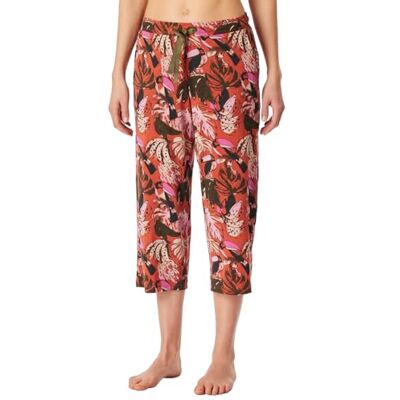 Schiesser Damsovbyxor, 3/4 långa modal jersey – mix + relax, Terrakotta, 48 Schiesser Damsovbyxor, 3/4 långa modal jersey – mix + relax, Terrakotta, 48