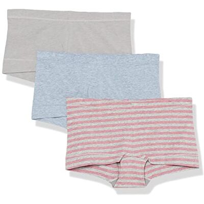 Maidenform Damunderkläder, Stretchiga bomullsshorts, boyshort-trosor för kvinnor, blandade färger, 3-pack, XXL Maidenform Damunderkläder, Stretchiga bomullsshorts, boyshort-trosor för kvinnor, blandade färger, 3-pack, XXL