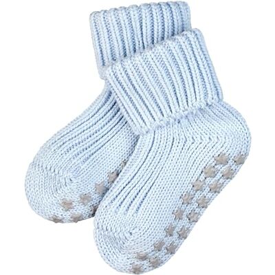FALKE Babystrumpor Catspads bomull, 1 par, blå (Powder Blue 6250), 74–80 FALKE Babystrumpor Catspads bomull, 1 par, blå (Powder Blue 6250), 74–80