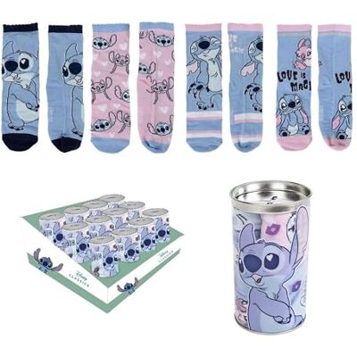 CERDÁ LIFE'S LITTLE MOMENTS Pack Calcetines 4 Piezas Stitch strumpor, flerfärgade, 35-38 pojkar, Material: Polyester, 35-38 CERDÁ LIFE'S LITTLE MOMENTS Pack Calcetines 4 Piezas Stitch strumpor, flerfärgade, 35-38 pojkar, Material: Polyester, 35-38
