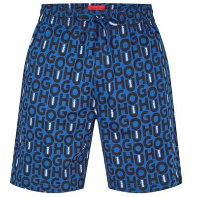 HUGO Pyjamas_shorts för män, Öppen blå 462, XL HUGO Pyjamas_shorts för män, Öppen blå 462, XL