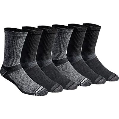 Eddie Bauer Men's Socks herrstrumpor, Svart sorterad (6 par), Large Eddie Bauer Men's Socks herrstrumpor, Svart sorterad (6 par), Large