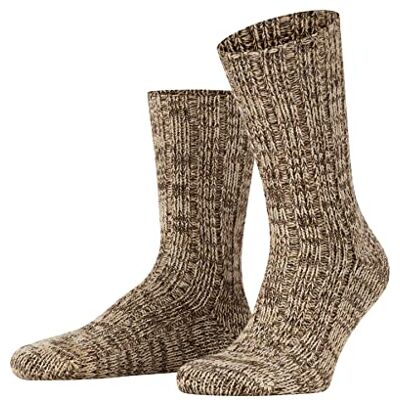 FALKE , Brooklyn strumpor för män, ventilerande, hållbar biologisk bomull, känguruficka, grovstickad, look, fashionabla, för lediga kläder, 1 par, Beige (fungi 4084), 43-46 EU FALKE , Brooklyn strumpor för män, ventilerande, hållbar biologisk bomull, känguruficka, grovstickad, look, fashionabla, för lediga kläder, 1 par, Beige (fungi 4084), 43-46 EU