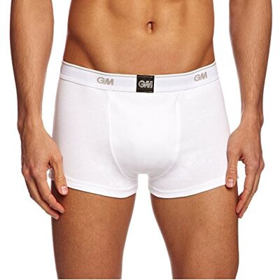 Gunn & Moore Boys Standard Boxershorts, Vit, M EU Gunn & Moore Boys Standard Boxershorts, Vit, M EU
