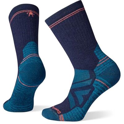 Smartwool Hike Full Cushion Crew Strumpor för kvinnor, Deep Navy, L Smartwool Hike Full Cushion Crew Strumpor för kvinnor, Deep Navy, L
