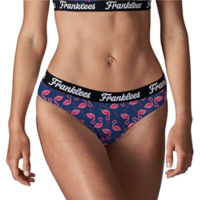 Franklees Bikinitrosor Damunderkläder supermjuk andningsbar bomull bekväm roliga tryck matchande damunderkläder hans och hennes par matchande underkläder, Nya Vegas, L Franklees Bikinitrosor Damunderkläder supermjuk andningsbar bomull bekväm roliga tryck matchande damunderkläder hans och hennes par matchande underkläder, Nya Vegas, L