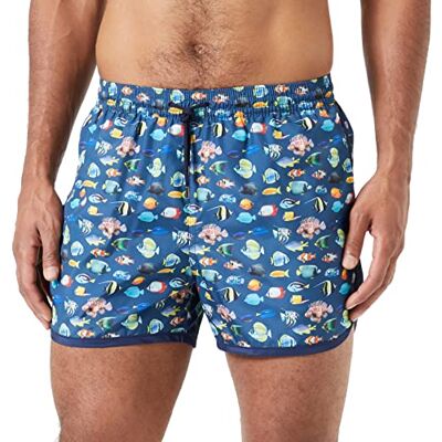 Nalini 03043010100C001.10 Art.N12 10 Herr Swimming Boxers Blue XXL, Blå, XXL Nalini 03043010100C001.10 Art.N12 10 Herr Swimming Boxers Blue XXL, Blå, XXL