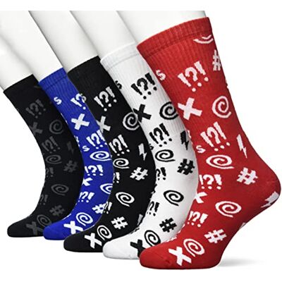 Mxthersocker Mxtherstrumpa unisex Essential – Beeps All Over / 5-pack strumpor Mxthersocker Mxtherstrumpa unisex Essential – Beeps All Over / 5-pack strumpor