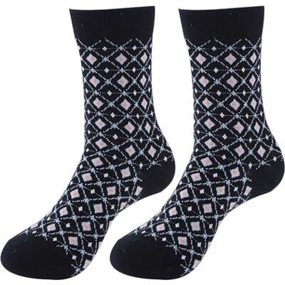 LILY MAJA Unisex bomullssneakers crew strumpor, 2 par, färgglada tillfälligt mönstrade strumpor, flerfärgad, 35-39 EU LILY MAJA Unisex bomullssneakers crew strumpor, 2 par, färgglada tillfälligt mönstrade strumpor, flerfärgad, 35-39 EU