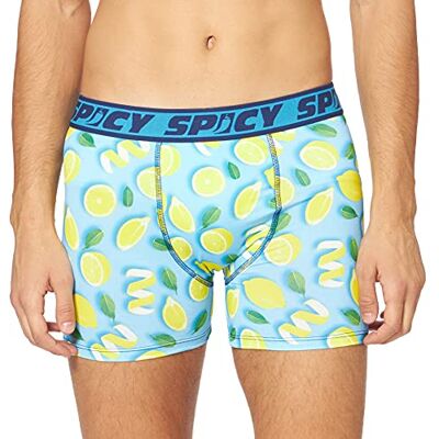 Spicy Unitario Unitary Boxer Brief-Mikrofiber-92% polyester, 8% elastan, Unitario Hombre T678-3, XL Spicy Unitario Unitary Boxer Brief-Mikrofiber-92% polyester, 8% elastan, Unitario Hombre T678-3, XL