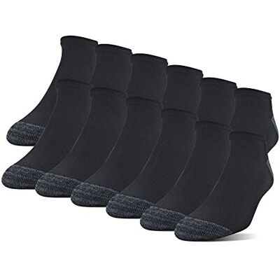 Gildan Men's Polyester Half Cushion No Show Socks, 12-Pack Gildan Men's Polyester Half Cushion No Show Socks, 12-Pack